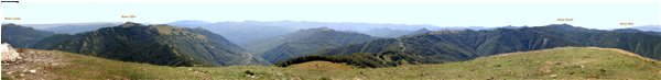  Panoramica dal Monte Carmo, da est ad ovest  - Altro - 2006 - Panorami - Estate - Voto: Non  - Last Visit: 25/5/2024 9.11.21 
