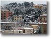 Foto Genova - Paesi - Genova: Quartieri di circonvallazione a monte sotto la neve (2001)