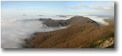 Fotografie Savignone - Panorami - Panorama con  nebbia dal Monte Maggio